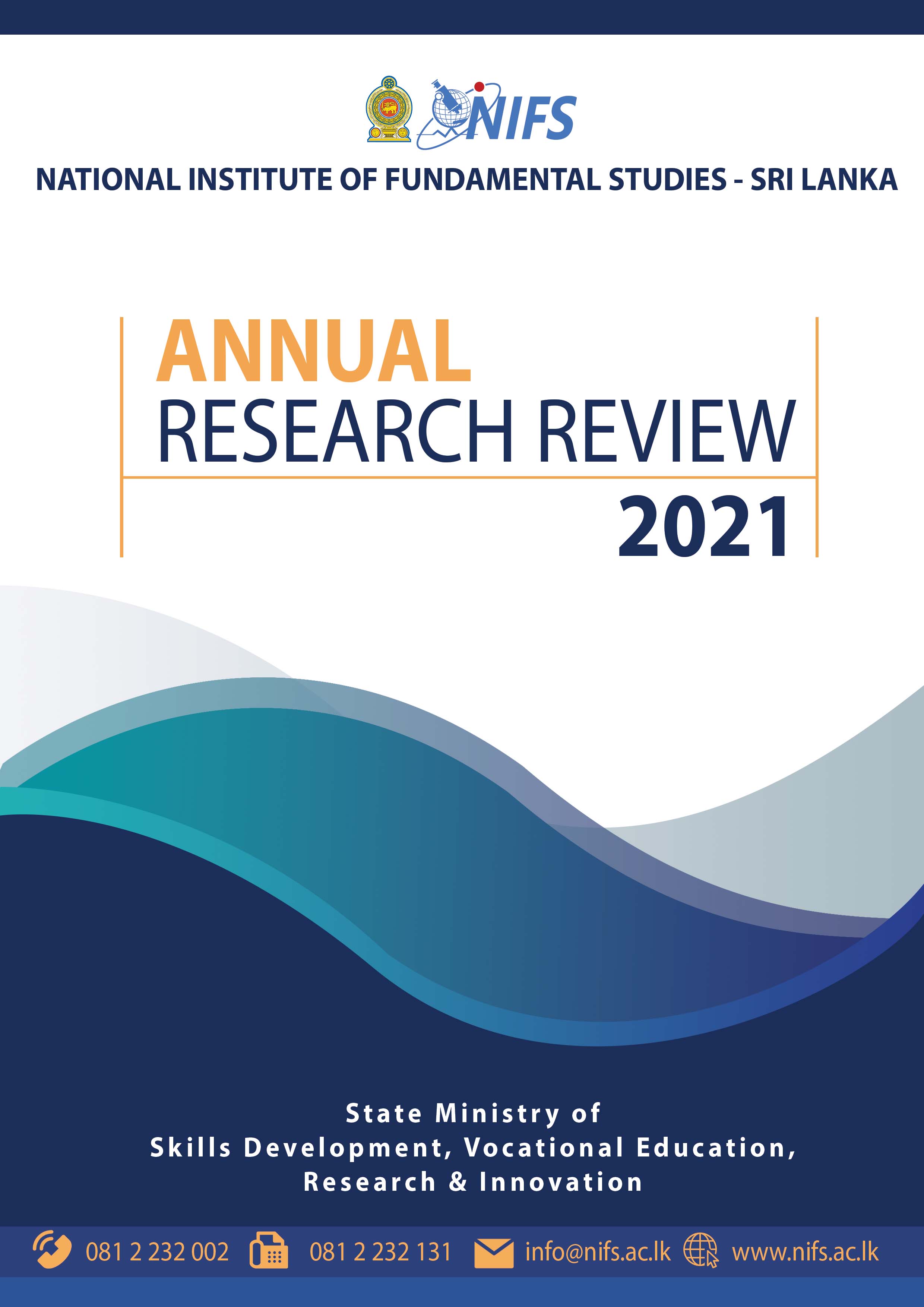 Annual Research Review Report - 2021