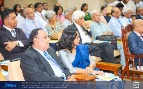 Professor Cyril Ponnamperuma commemorative first day cover