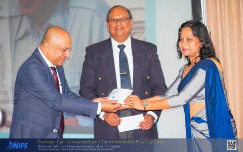 Professor Cyril Ponnamperuma commemorative first day cover